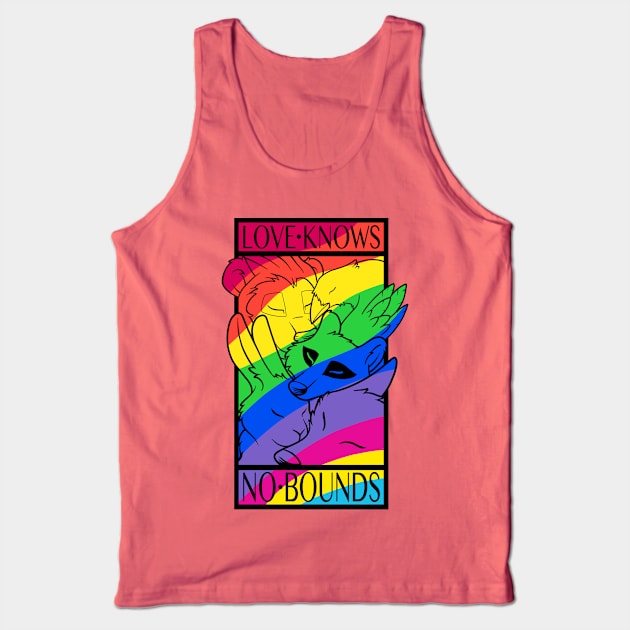 Love Knows No Bounds (light) Tank Top by DangerFox